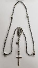 20ROS002SS : ROSARY / MARIA MAGDALENE & SKULL