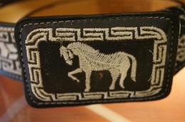 LB-001 :  LEATHER BUCKLE & BELT