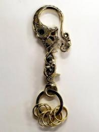 16KBLC-CA001B : CALAVERA KEYHOLDER