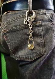 16KBLC-CA001B : CALAVERA KEYHOLDER