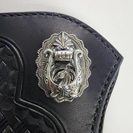 19AGW-CH002 : A.CHERRY & galcia WALLET/CONCHO LONG