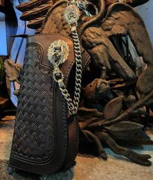 19AGW-CH002 : A.CHERRY & galcia WALLET/CONCHO LONG