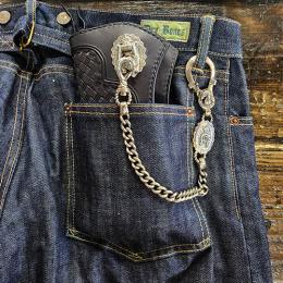 19AGW-CH002 : A.CHERRY & galcia WALLET/CONCHO LONG