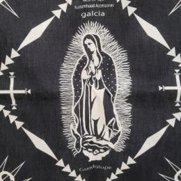 21BD001BK : BANDANA / GUADALUPE MARIA & AGAVE