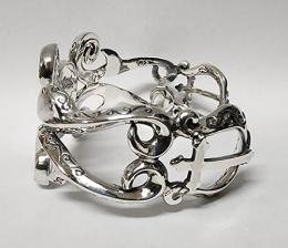 16B-BR-EG004SS : EAGLE BANGLE
