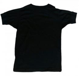 19T003BSBK : TEE BLACK SIGN BLACK