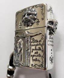 17ZP-SJ001SS : SILVERZIPPO ARMOR TYPE