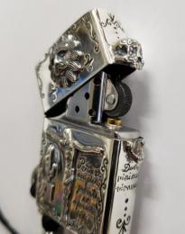 17ZP-SJ001SS : SILVERZIPPO ARMOR TYPE