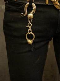 16KBLC-FE001 : Aguila Mexicana Feather Keyholder