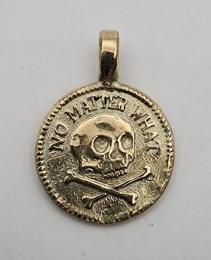 25HS-PDSK001-K10,K18YG : PENDANT "NO MATER WHAT"