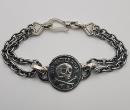 25HS-BR001-SV : BRACELET "NO MATTER WHAT" 