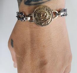 25HS-BR001-K10YG&SV : BRACELET "NO MATTER WHAT"