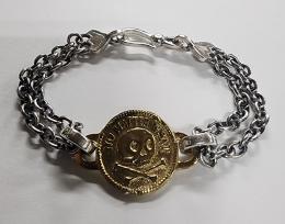 25HS-BR001-K18YG&SV : BRACELET "NO MATTER WHAT"