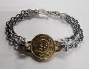 25HS-BR001-K18YG&SV : BRACELET "NO MATTER WHAT"