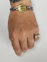 25HS-BR001-K18YG&SV : BRACELET "NO MATTER WHAT"