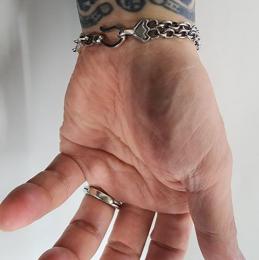 25HS-BR001-K18YG&SV : BRACELET "NO MATTER WHAT"