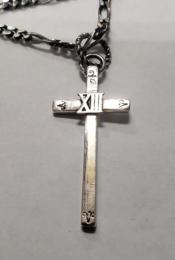 22NT-PCDC001SS : PENDANT & CHAIN / CROSS & DAGGER