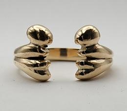 26HS-R-CB01-K10,K18YG : HΦS /RING/CROSSBONES/LARGE