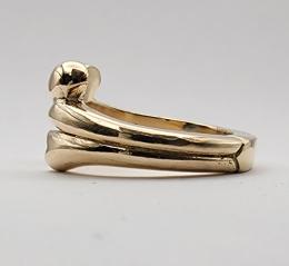 26HS-R-CB01-K10,K18YG : HΦS /RING/CROSSBONES/LARGE