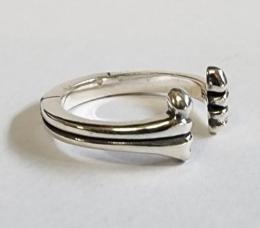26HS-R-CB02-SV : HΦS RING/CROSS BONES/SMALL TYPE