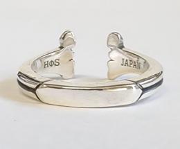 26HS-R-CB02-SV : HΦS RING/CROSS BONES/SMALL TYPE