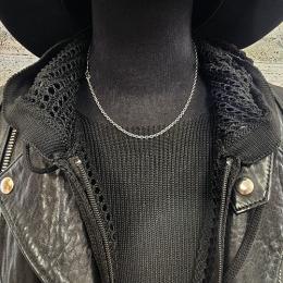 26HS-NC002-SV : HΦS/NECKLACE CHAIN