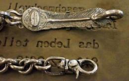 16C-BR-FE001SS : FEATHER BRACELET LARGE