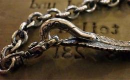 16C-BR-FE002SS : FEATHER BRACELET SMALL