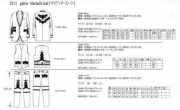 GMS-JK01BLACK : Mariachi Suit JACKET( ジャケット )